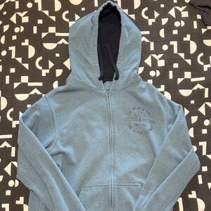 The North Face Gray Full-Zip Hoodie